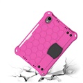 Honeycomb Series EVA iPad Mini 2021/2024 Cover - Hot Pink