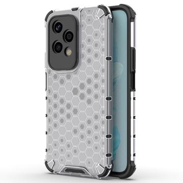 Honor 200 Lite Honeycomb Armored Hybrid Cover - Grå