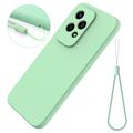 Honor 200 Lite Liquid Silikone Cover med Strop - Grøn