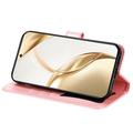 Honor 200 Mandala Series Etui med Pung - Pink
