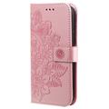 Honor 200 Mandala Series Etui med Pung - Pink