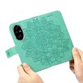 Honor 200 Pro Mandala Series Etui med Pung - Grøn