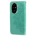 Honor 200 Pro Mandala Series Etui med Pung - Grøn