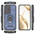 Honor 200 Roterende Ring Hybrid Cover med Kameraskjold - Blå