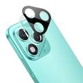 Honor 400 Lite Imak 2-i-1 HD Kamera Linse Hærdet Glas - Sort