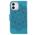 Honor 400 Lite Mandala Series Etui med Pung - Blå