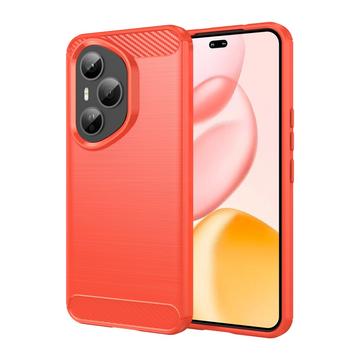 Honor 400 Pro Børstet TPU Cover - Karbonfiber