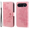 Honor 500 Mandala Series Etui med Pung - Pink