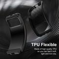 Honor 600/600 Pro Børstet TPU Cover - Karbonfiber - Sort