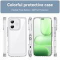 Honor 600 Lite Anti-Shock Hybrid Cover - Gennemsigtig