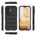 Honor 600 Lite Rugged TPU Cover - Sort