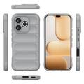 Honor 600 Lite Rugged TPU Cover - Lysegrå