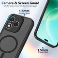 Honor 600 Lite UltraGuard Matte MagSafe Cover - Sort