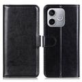 Honor 600 Lite Pung Etui med Stativ - sort