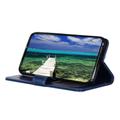 Honor 600 Lite Pung Etui med Stativ - blå