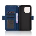 Honor 600 Smart Kortholder Pung Etui - Blå