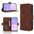 Honor 600 Smart Kortholder Pung Etui - Brun