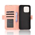 Honor 600 Smart Kortholder Pung Etui - Pink