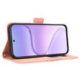 Honor 600 Smart Kortholder Pung Etui - Pink