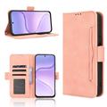 Honor 600 Smart Kortholder Pung Etui - Pink