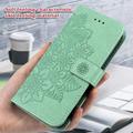 Honor 600 Smart Mandala Etui med Pung med håndledsrem - mintgrøn