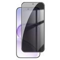 Honor 600 Smart Privacy Full Cover Skærmbeskytter Hærdet Glas - Sort Kant