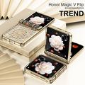 Honor Magic V Flip Mechanical Legend Galvaniseret plastik cover - Lilla