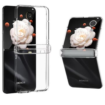 Honor Magic V Flip Plastik Cover - Gennemsigtig