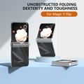 Honor Magic V Flip Plastik Cover - Gennemsigtig