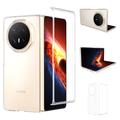 Honor Magic V6 Plastik Cover - Gennemsigtig