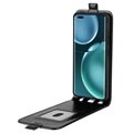 Honor Magic4 Pro Vertikal Flip Cover med Kortholder - Sort