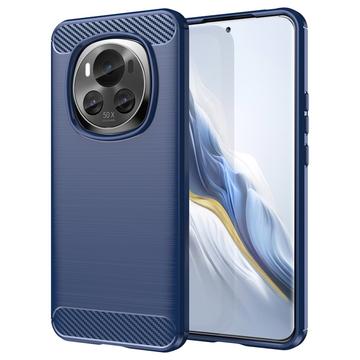 Honor Magic6 Børstet TPU Cover - Karbonfiber