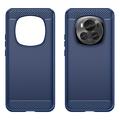 Honor Magic6 Børstet TPU Cover - Karbonfiber