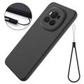 Honor Magic6 Liquid Silikone Cover med Strop