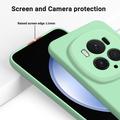 Honor Magic6 Pro Liquid Silikone Cover med Strop - Grøn