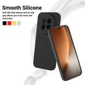 Honor Magic8 Flydende silikone cover med håndrem - sort