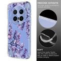 Honor Magic8 Pro TPU-cover med blomstermønster
