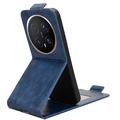 Honor Magic8 Pro lodret flip-etui med stativ - mørkeblå