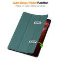 Honor MagicPad 3 Pro 12.3/MagicPad 4 Tri-Fold Series Smart Folio-etui - Sortgrøn