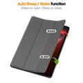 Honor MagicPad 3 Pro 12.3/MagicPad 4 Tri-Fold Series Smart Folio-etui - grå