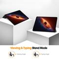 Honor MagicPad 3 Pro 12.3/MagicPad 4 Tri-Fold Series Smart Folio-etui - grå