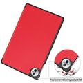 Honor Pad 10 Tri-Fold Series Smart Folio-etui - rød