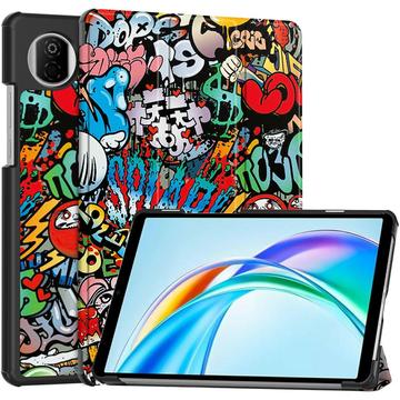 Honor Pad X7 Tri-Fold Series Smart Folio-etui - Graffiti