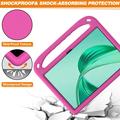 Honor Pad X8a Børnevenligt Stødsikkert Cover - Hot Pink