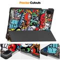 Honor Pad X8a Tri-Fold Series Smart Folio Cover - Graffiti