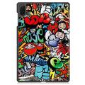 Honor Pad X8a Tri-Fold Series Smart Folio Cover - Graffiti