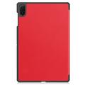 Honor Pad X8a Tri-Fold Series Smart Folio Cover - Rød