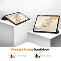Honor Pad X9a Tri-Fold Series Smart Folio-etui - Sort