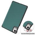 Honor Pad X9a Tri-Fold Series Smart Folio-etui - Sortgrøn