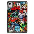 Honor Pad X9a Tri-Fold Series Smart Folio-etui - Graffiti